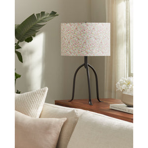   Floral Print Linen Table Lamp S | Oroa.com