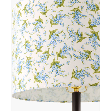 Modern European furniture - Floral Print Linen Table Lamp S - www.oroa.com