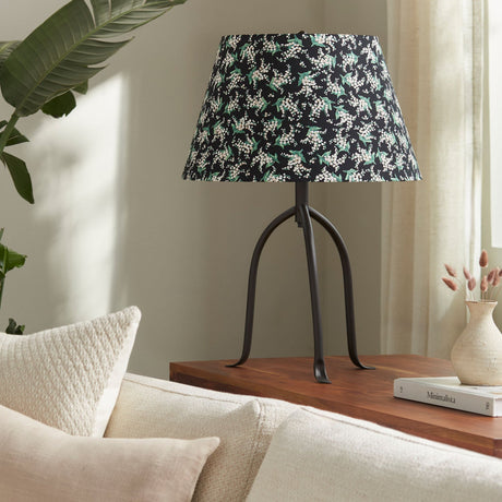 Modern European furniture - Floral Print Linen Table Lamp L - www.oroa.com