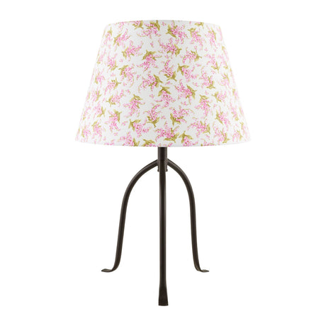 Modern European furniture - Floral Print Linen Table Lamp L - www.oroa.com