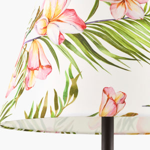   Floral Print Linen Table Lamp L | Oroa.com