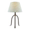 Modern European furniture - Floral Print Linen Table Lamp L - www.oroa.com