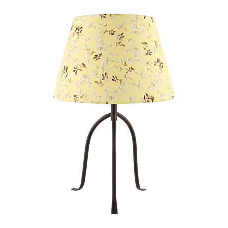 Modern European furniture - Floral Print Linen Table Lamp L - www.oroa.com