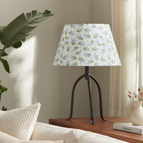 Modern European furniture - Floral Print Linen Table Lamp L - www.oroa.com