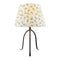 Modern European furniture - Floral Print Linen Table Lamp L - www.oroa.com