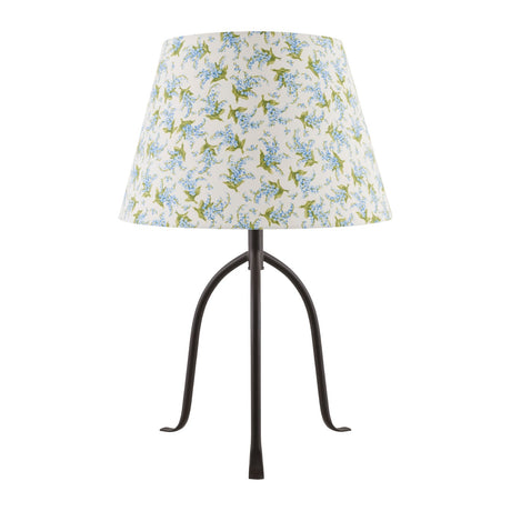 Modern European furniture - Floral Print Linen Table Lamp L - www.oroa.com