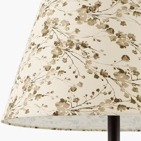 Modern European furniture - Floral Print Linen Table Lamp L - www.oroa.com