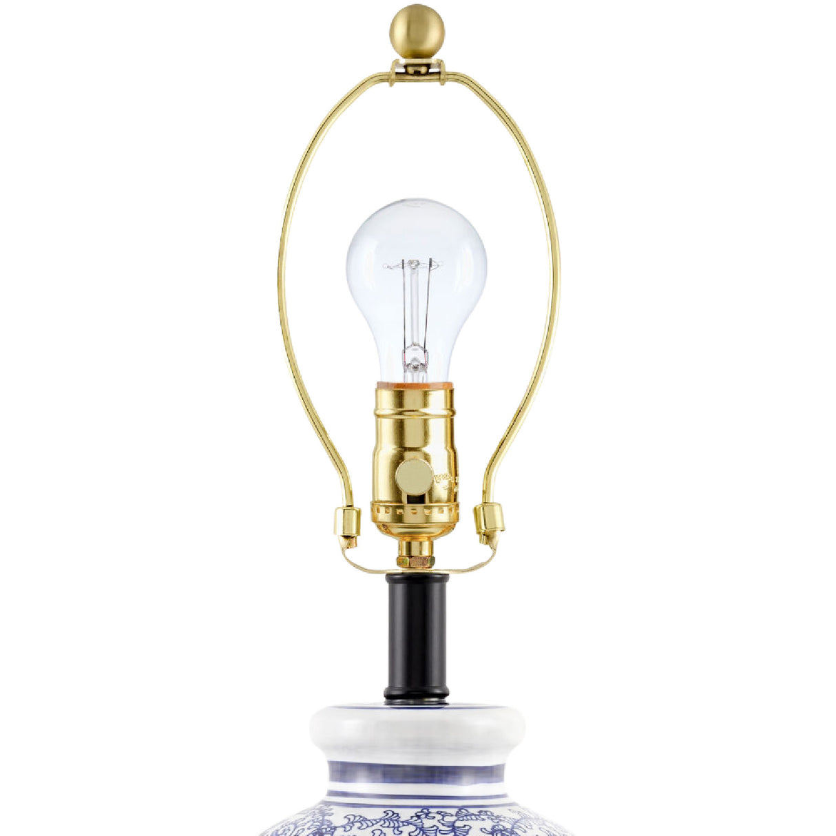   Modern European furniture - Blue Vines Ceramic Table Lamp - www.oroa.com | Oroa.com