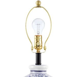   Modern European furniture - Blue Vines Ceramic Table Lamp - www.oroa.com | Oroa.com