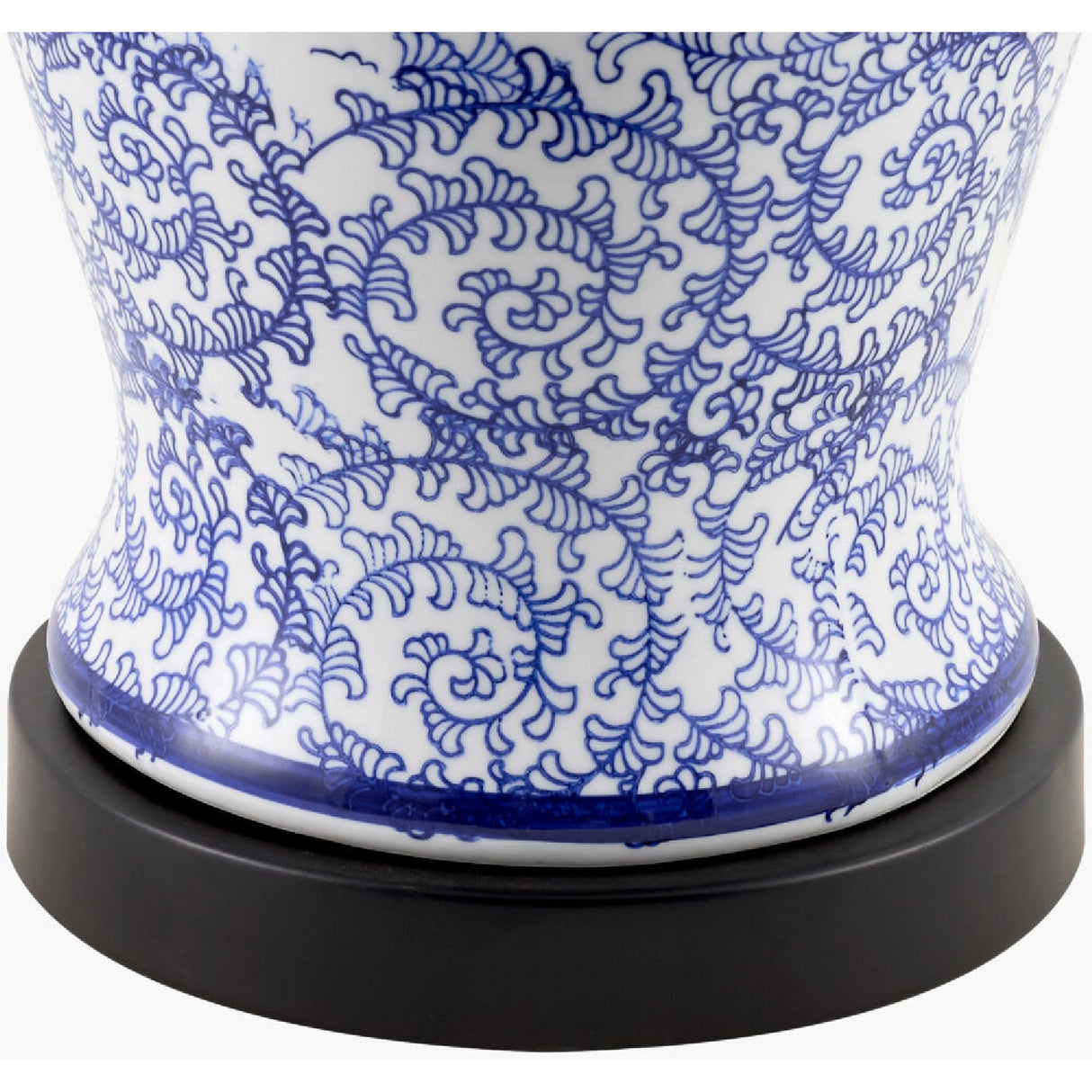   Modern European furniture - Blue Vines Ceramic Table Lamp - www.oroa.com | Oroa.com