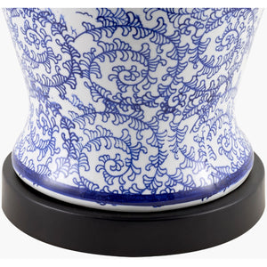   Modern European furniture - Blue Vines Ceramic Table Lamp - www.oroa.com | Oroa.com