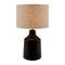 Modern European furniture - Painted Cement Accent Table Lamp - www.oroa.com