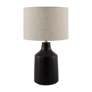   Painted Cement Accent Table Lamp | Oroa.com
