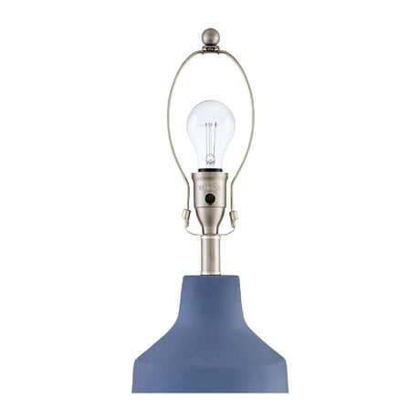 Modern European furniture - Painted Cement Accent Table Lamp - www.oroa.com
