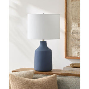  Painted Cement Accent Table Lamp | Oroa.com