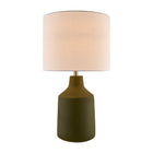 Modern European furniture - Painted Cement Accent Table Lamp - www.oroa.com