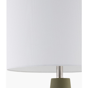   Painted Cement Accent Table Lamp | Oroa.com