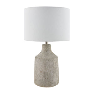   Painted Cement Accent Table Lamp | Oroa.com