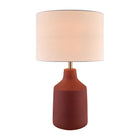 Modern European furniture - Painted Cement Accent Table Lamp - www.oroa.com