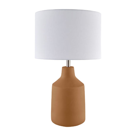Modern European furniture - Painted Cement Accent Table Lamp - www.oroa.com