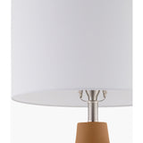 Modern European furniture - Painted Cement Accent Table Lamp - www.oroa.com