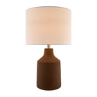 Modern European furniture - Painted Cement Accent Table Lamp - www.oroa.com