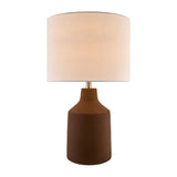 Modern European furniture - Painted Cement Accent Table Lamp - www.oroa.com
