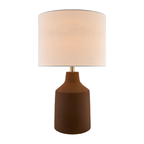 Modern European furniture - Painted Cement Accent Table Lamp - www.oroa.com