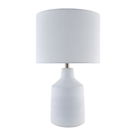 Modern European furniture - Painted Cement Accent Table Lamp - www.oroa.com