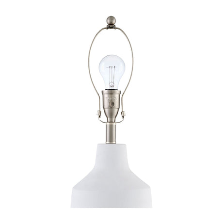 Modern European furniture - Painted Cement Accent Table Lamp - www.oroa.com