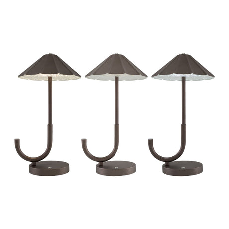 Modern European furniture - Brown Umbrella-Inspired Table Lamp - www.oroa.com