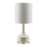 Modern European furniture - Glazed Ceramic Cotton Table Lamp - www.oroa.com