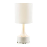 Modern European furniture - Glazed Ceramic Cotton Table Lamp - www.oroa.com
