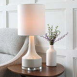 Modern European furniture - Glazed Ceramic Cotton Table Lamp - www.oroa.com