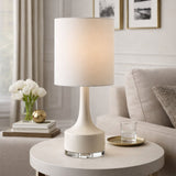 Modern European furniture - Glazed Ceramic Cotton Table Lamp - www.oroa.com