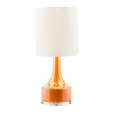 Modern European furniture - Glazed Ceramic Cotton Table Lamp - www.oroa.com