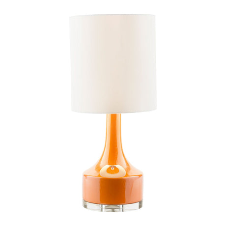 Modern European furniture - Glazed Ceramic Cotton Table Lamp - www.oroa.com