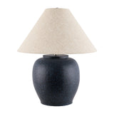 Modern European furniture - Painted Cement Linen Table Lamp - www.oroa.com
