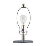 Modern European furniture - Painted Cement Linen Table Lamp - www.oroa.com
