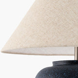 Modern European furniture - Painted Cement Linen Table Lamp - www.oroa.com