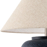Modern European furniture - Painted Cement Linen Table Lamp - www.oroa.com