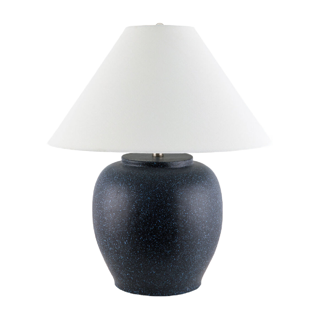   Painted Cement Linen Table Lamp | Oroa.com