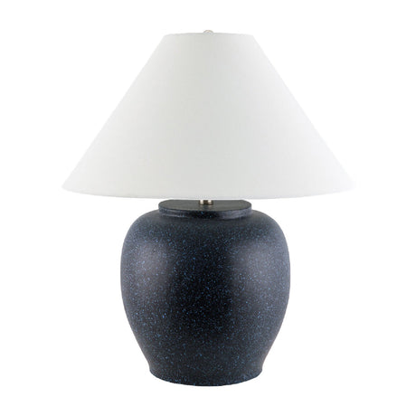 Modern European furniture - Painted Cement Linen Table Lamp - www.oroa.com