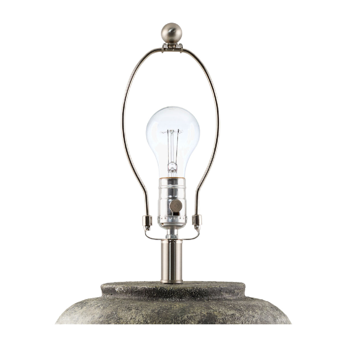   Painted Cement Linen Table Lamp | Oroa.com