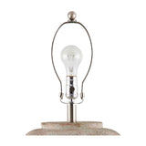 Modern European furniture - Painted Cement Linen Table Lamp - www.oroa.com