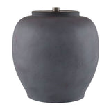 Modern European furniture - Painted Cement Linen Table Lamp - www.oroa.com