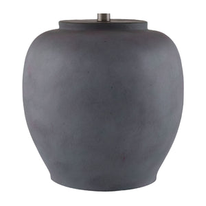   Painted Cement Linen Table Lamp | Oroa.com