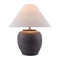 Modern European furniture - Painted Cement Linen Table Lamp - www.oroa.com