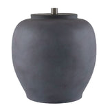 Modern European furniture - Painted Cement Linen Table Lamp - www.oroa.com