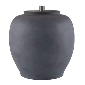   Painted Cement Linen Table Lamp | Oroa.com